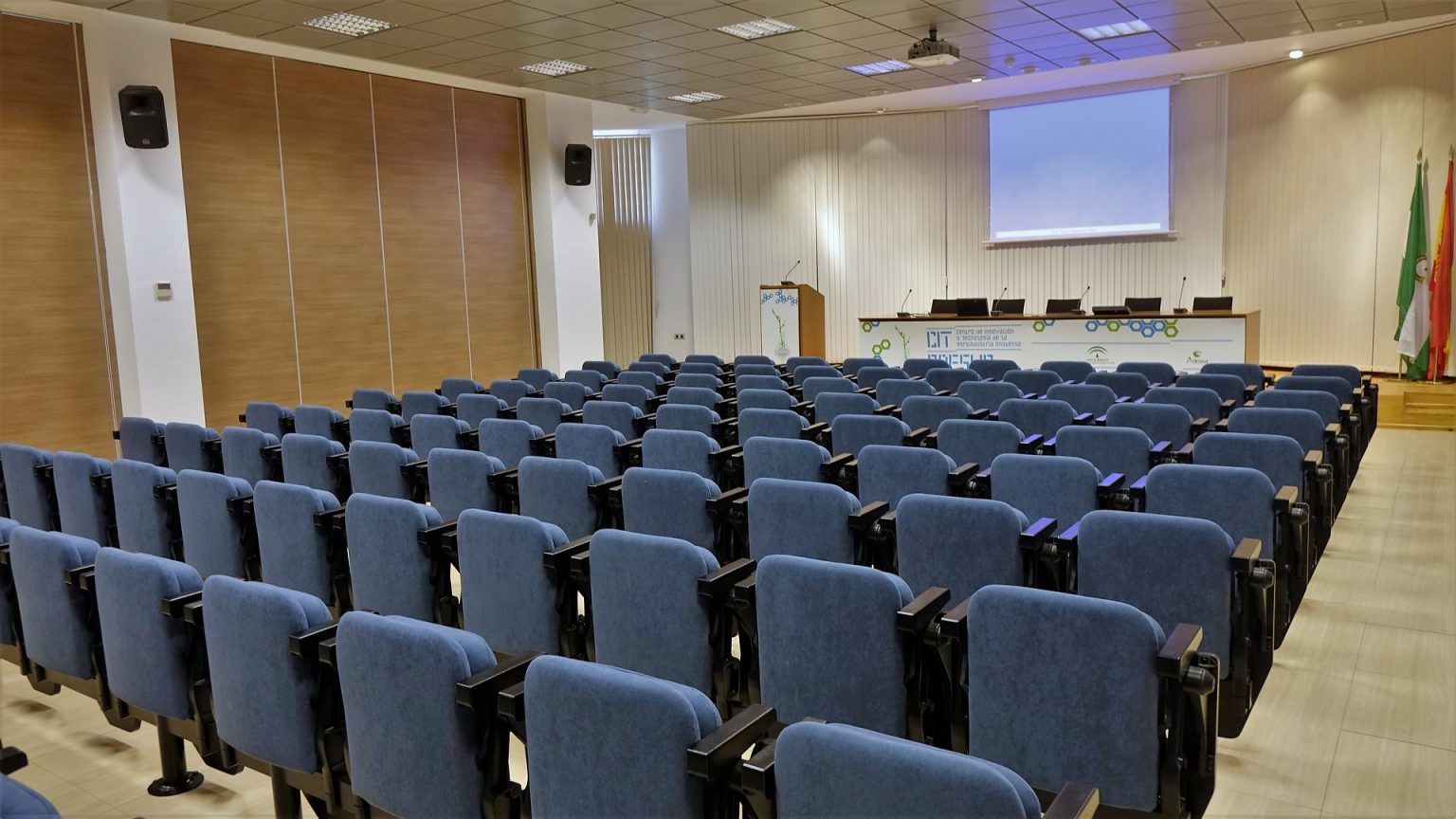 conference hall section