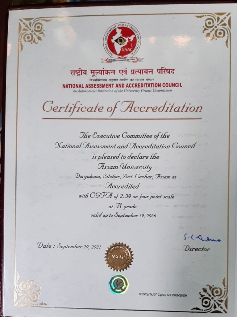 NAAC Certificate